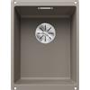 Blanco Lavello a una vasca SUBLINE 320-U Dark Steel 4523414 finitura tartufo da 35x46 cm - Sottotop