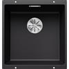 Blanco Lavello a una vasca SUBLINE 400-U Dark Steel 4525990 finitura nero da 43x46 cm - Sottotop
