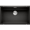 Blanco Lavello a una vasca SUBLINE 700-U Dark Steel 4526001 finitura nero da 73x46 cm - Sottotop