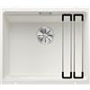 Blanco Lavello a una vasca ETAGON 500-U Total Black 2522231 finitura bianco da 53x46 cm - Sottotop