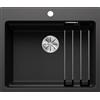 Blanco Lavello a una vasca ETAGON 6 Total Black 2524539 finitura antracite da 60x51 cm - Sopratop