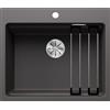 Blanco Lavello a una vasca ETAGON 6 Total Black 2524540 finitura grigio roccia da 60x51 cm - Sopratop
