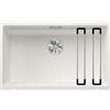 Blanco Lavello a una vasca ETAGON 700-U Satin Gold 3525171 finitura bianco da 73x46 cm - Sottotop