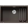 Blanco Lavello a una vasca ETAGON 700-U Platinum 5525176 finitura caffè da 73x46 cm - Sottotop