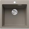 Blanco Lavello a una vasca PLEON 5 Total Black 2521675 finitura tartufo da 51x51 cm - Sopratop