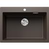 Blanco Lavello a una vasca PLEON 8 Total Black 2523052 finitura caffè da 70x51 cm - Sopratop