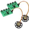 FUNNETOYU Kit di Saldatura Elettronico Tastiera Ne555, 2 Set Plastico Verde