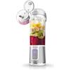 Ninja Blast Frullatore Portatile, 530 ml, con Coperchio e Beccuccio, Mini Frullatore Senza Fili, Ricaricabile, per Frullati, Trita Ghiaccio e Frutta Congelata, Bianco, BC151EUWH