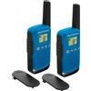 Motorola TALKABOUT T42 ricetrasmittente 16 canali Nero, Blu