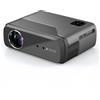 ZELURXX Mini proiettore compatto Full HD 1080p - Messa a fuoco automatica, portatile per home cinema e uso all'aperto con 1000 lumen e Android 9.0, grigio