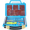 QUNNIE Set di Riparazione Pneumatici da 32 Pezzi, per Auto, Moto, Trattore, Camper