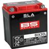 BS Battery Batteria moto SLA BS Battery 300631 BIX30L AGM, Nero