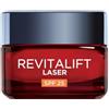 L'Oreal Paris L'Oréal Paris Crema Viso Giorno Revitalift Laser, Azione Antirughe e Anti-Età, Con Acido Ialuronico, Vitamina C e Pro-Retinolo, Anti-macchie, Protezione SPF 25, 50 ml