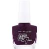 Maybelline New York Superstay 7 Days Smalto Effetto Gel, 05 Extreme Black Current