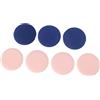 Baluue Spugnetta Make-up Rotonda Non Lattice 7 Pezzi per Cipria