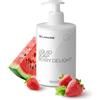 DELAMARK Eco Sapone Liquido Mani Mirtillo 500 ml - detergenza delicata, pH fisiologico, ricarica, formula naturale, vegano