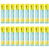 YIMVUNZ Collutorio da Viaggio al Limone Senza Alcool, 20 Bustine Monodose da 10ml per Alito Fresco, Soluzione Portatile per Alitosi, Ideale per Lavoro e Viaggi, Igiene Orale Quotidiana