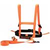 Hellery Imbracatura Bambini Snowboard Cintura Leash Maniglia Posteriore Regolabile in Nylon per Addestramento con Controllo di Arresto Supporto Equilibrio E