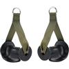 predolo Maniglia Fitness per Cavi Maniglia Palestra Impugnatura Accessorio Allenamento con Robustezza Ergonomica in PP Antiscivolo Adatta per Esercizi Petto, Green