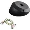 Gitohoni Copertura Sterzo Auto Copertura Colonna Sterzo Supporto Colonna Sterzo Kit Finitura Colonna Base Solida per Controller, Coperchio Decorativo per Installazione A 20 Gradi