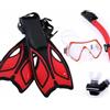 FytStycale Maschera Subacquea con Set Snorkeling Completo Occhiale Vetro Temperato 4mm Boccaglio a Secco con Valvola di Regolabili Aperte Silicone Confortevole, color to 13, S