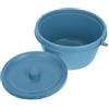 SHINEOFI Sedia Comoda per WC Portatile in Plastico Leggero, Vasino per Anziani, Facile da Pulire, per Campeggio e Viaggi