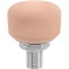 Levemolo Freno Anteriore per Pattini a Doppia Rotella con Stopper in Gomma Resistente, Diametro Filettatura 15,5mm, Lunghezza Stelo 27mm, per Pattinaggio All'aperto e Principianti