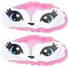 GLEAVI 2 Pezzi Copertura per Maschera da Sci Fox Pattern Unisex