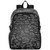 Linnyio Formule Matematiche Creative Zaino Pieghevole Impermeabile e Leggero,Ideale per Escursioni Viaggi e Campeggio