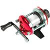 minkissy Imbobinatore per Lenza da Pesca Spooler per Lenza 0,28 Mm/50 M Rosso ABS Ferro e Gomma Rapporto 3,5 1 Compatto per Pesca in Mare