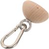 WRITWAA Allenatore per Forza Presa in Legno a Mezza Sfera Ergonomico Antiscivolo Portatile per Esercizi Dita e Avambraccio per Casa e Ufficio Arrampicatori