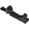 Alasum Portaombrelli per Carrello da Golf Porta Ombrello per Golf Trolley Plastico Nero Altezza e Angolo Regolabili Compatto