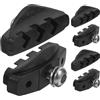 TOYANDONA 3 Paia Pastiglie Freno Bici in Gomma per Mountain Bike e Bicicletta, Freno Silenzioso e Frenata Fluida per Ciclismo Urbano e Discese Intense, Colore Nero