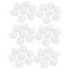HAPINARY 100 Pezzi Palline da Ping Pong Bianche Senza Stampa Palline da Gioco Lisce e Opache per Bingo Lotteria Feste e attività Scolastiche Resistente e Antiscivolo