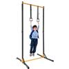 ravixia Stazione per trazioni da 1,6-2,5 m, regolabile | Barra per trazioni con 2 anelli, Power Tower, dispositivo di allenamento portatile fino a 400 kg, per casa e palestra