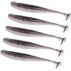 Toyvian 5 Pezzi Esche Artificiali da Pesca Morbide, Esca T-Tail 13cm 9g, Plastico, Nere e Bianche, Riutilizzabili, per Fiumi e Torrenti, per Appassionati di Pesca