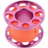 Toyvian Scuba Diving Finger Spool in Lega di Alluminio con Intrecciata | 65, 6 di Nylon, Cuscinetto Integrato, Design Compatto, Rilascio Fluido, per Spearfishing e Boat Dives