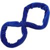 ULTECHNOVO Cerchio Aerial Hoop per Mano e Piede 15,6 Pollici Blu | Fodera Lint Confortevole, Accessorio Grip Fitness, Uso Indoor Gym e Backstage