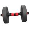 Masyrt Set Manubri 5 Kg Totali, Ferro Antiruggine per Allenamento in Palestra a Casa