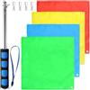 Generico Tour Guide Flag - with Telescopic Flagpole Lightweight 4 Pieces
