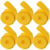 GLEAVI 6 Pezzi Nastro Pvc Anti-foratura per Ruote Bici, Protezione Gialla