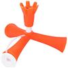 Dilwe Tee da Ad Altezza Regolabile, 1 Maglietta da Allenamento per PC con Clip per Cappuccio Magnetico e Bullone Fisso per Campo Pratica, Accessorio Sportivo (Orange)