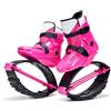 Generic Scarpe da Rimbalzo Scarpe da Salto Rosa for Allenamento Fitness di Resistenza, 32-34 EU Scarpe da Salto Sicure E Regolabili for Esercizio E Divertimento