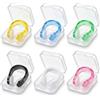 SIVITE Set 6 Tappanaso Nuoto in Silicone Morbido con Scatola Portaoggetti