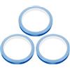 BESTYASH 3 Rotoli Nastro Adesivo Protettivo per Bordi da Ping Blu, Resistente per Racchette da Ping Pong e Paddle, per Allenamenti e Gioco Competitivo