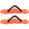 DOITOOL 2 Pezzi Maniglia per Kayak e Barca Arancia, Impugnatura Deck | Diving Material e Webbing, Installazione Rapida, Uso su Acqua per Attività Nautiche