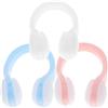 EXCEART 3 Pezzi Clip Nasale in Silicone per Nuoto per Adulti, Design Confortevole, Antiscivolo e Resistente, per Piscina e Sport Acquatici