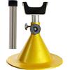 AAProTools Taglio equino del basamento giallo del Farrier di dimensione standard che taglia a piedi nudi