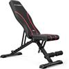 FLYBIRD Panca pesi regolabile FLYBIRD, portata massima 300 kg, panca multifunzionale professionale per l'allenamento a casa, panca reclinabile pieghevole per l'allenamento completo del corpo