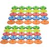 SOLUSTRE 50 Pezzi Marcatori di Palla da Golf Rotondi in Plastica, Set